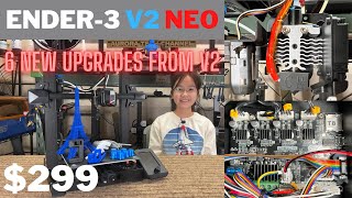 Creality Ender 3 V2 Neo: 6 upgrades from the previous Ender 3 V2, new hotend, CR-touch, and more