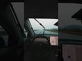 Relaxing rain sound in a Tesla #teslaroadtrip #rainsounds #asmr