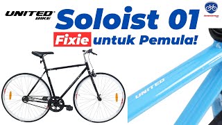 Cocok untuk Pemula! [Sepeda Fixie United Soloist 01]