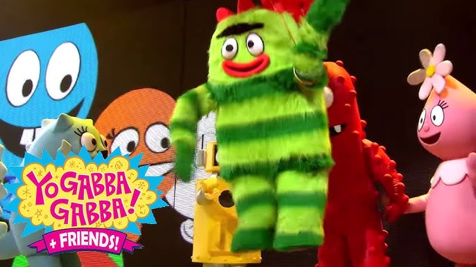 YO GABBA GABBA Toys Playground Fun! 