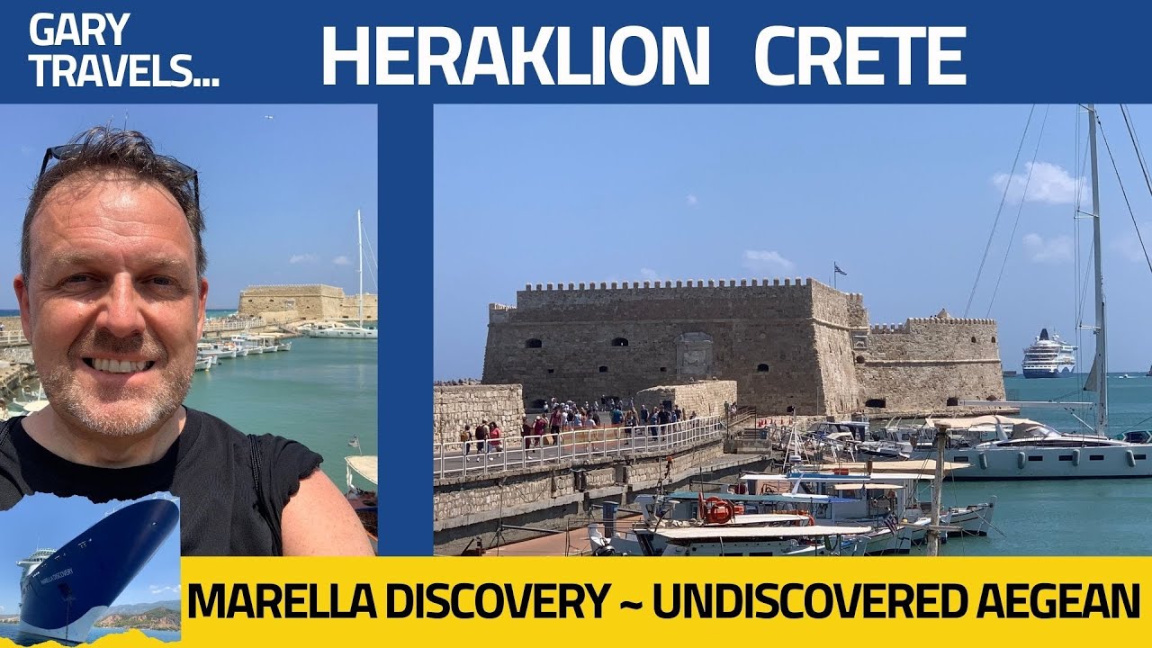 MARELLA DISCOVERY | Heraklion Crete & Farewell Party |  Solo Cruise | Undiscovered Aegean