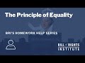 Understanding the Principle of Equality