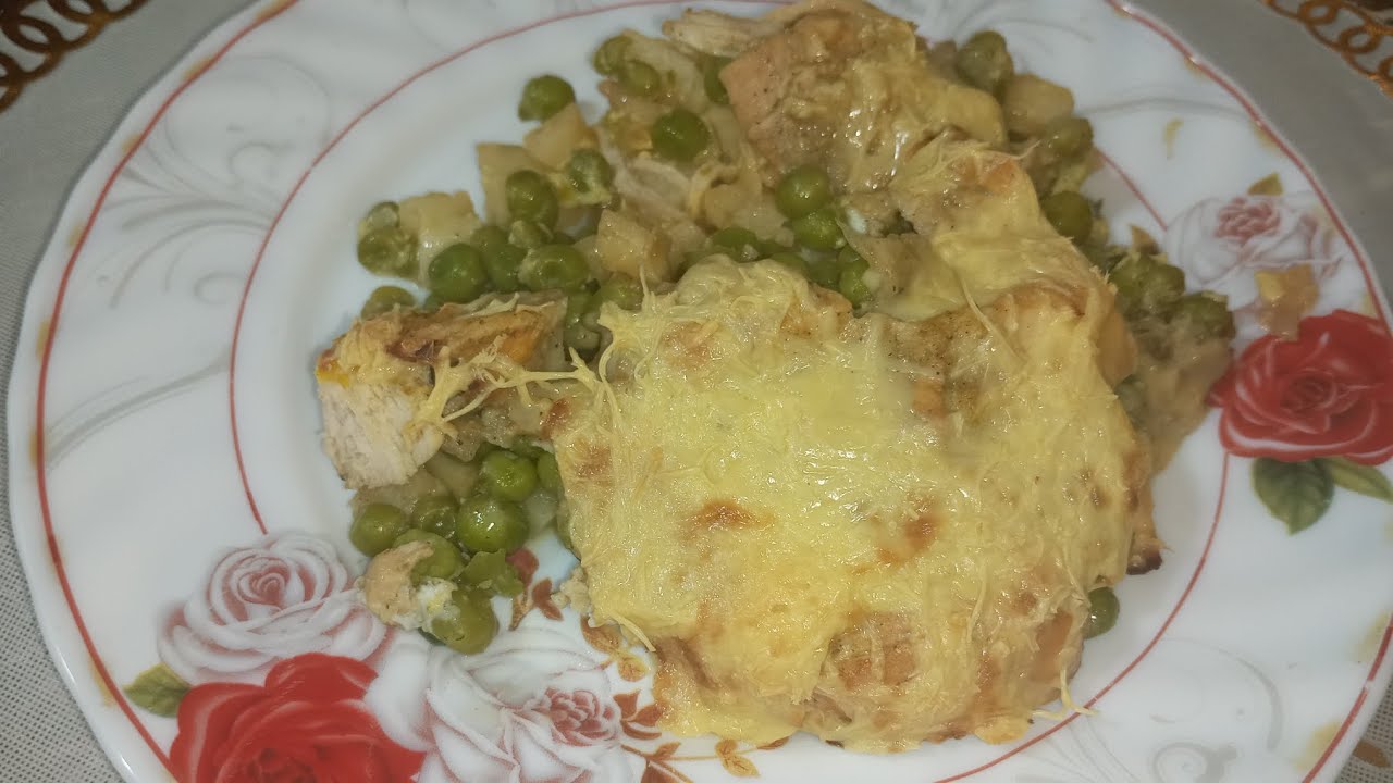 غراتان بطاطا بالجلبانة مفورة سهل واقتصادي 😍 وبنين🤤#رمضان#جلبانة#بطاطا#غراتان#food#سكالوب#طبخ #وصفات 