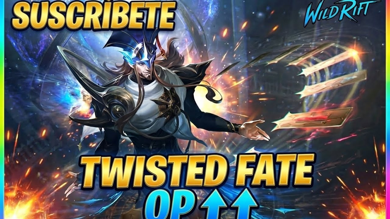 ¡ESTE DAÑO NO ES NORMAL! 😱 TWISTED FATE ESTÁ 100% ROTO | Wild Rift (humillando al enemigo)💀