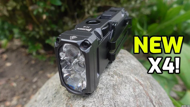 New Wuben X4 Flashlight Has Super Powers!