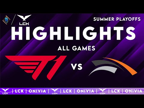 T1 vs HLE Highlights ALL GAMES | LCK Playoffs 2025 | T1 vs Hanwha Life by Onivia