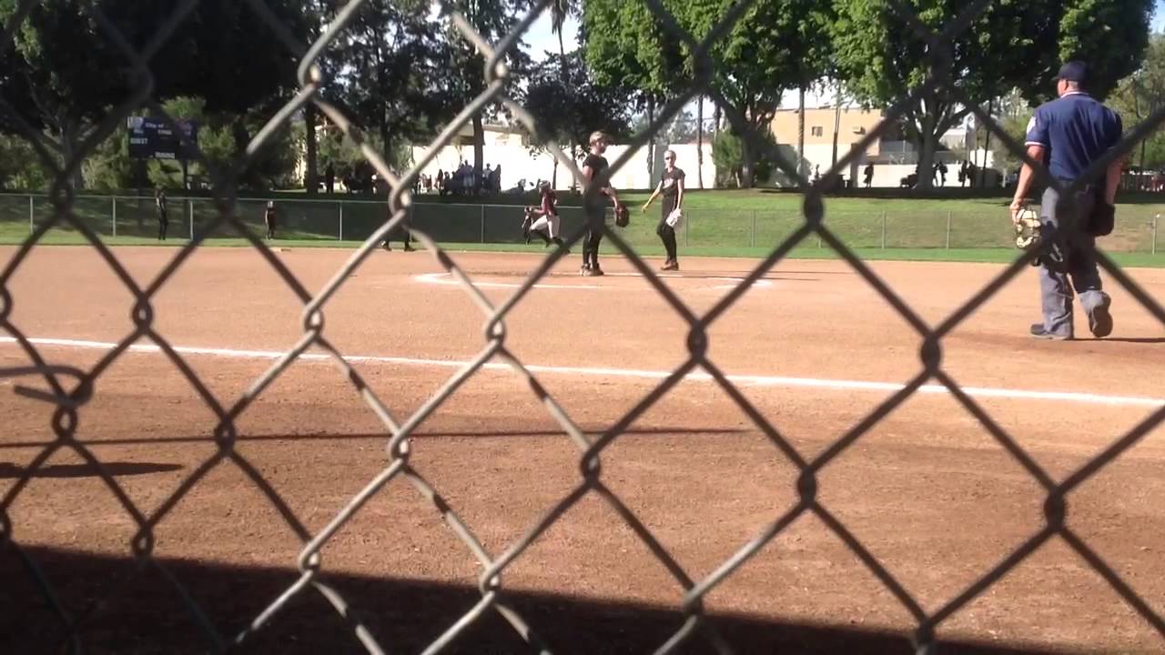 Sophie's Over The Fence Home run So Cal Choppers Black 12U March 9