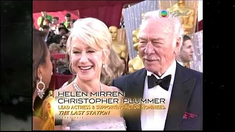 Oscars 2010 Red Carpet - Helen Mirren, Christopher...