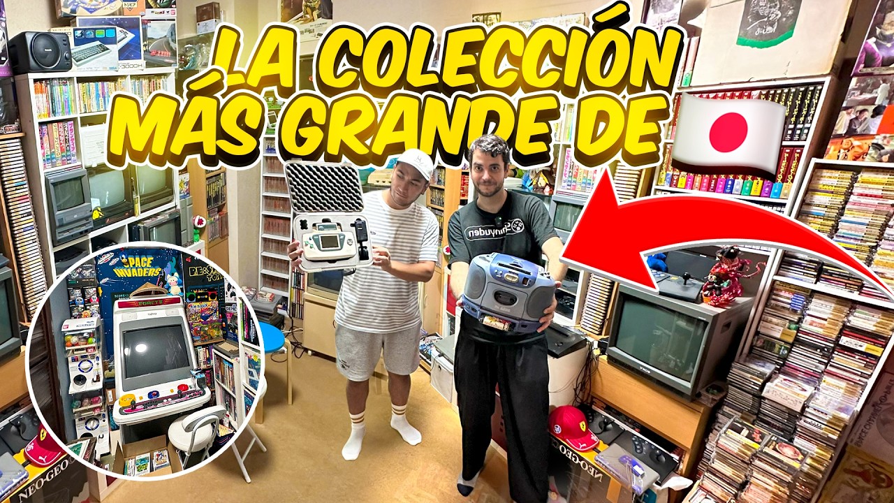 🔥 Este ESPAÑOL se paso el juego del COLECCIONISMO en JAPON