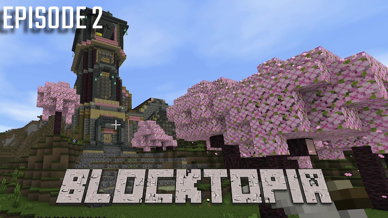 Blocktopia Getting to the main base of Blocktopia!!! - BlockTopia Minecraft Series ...