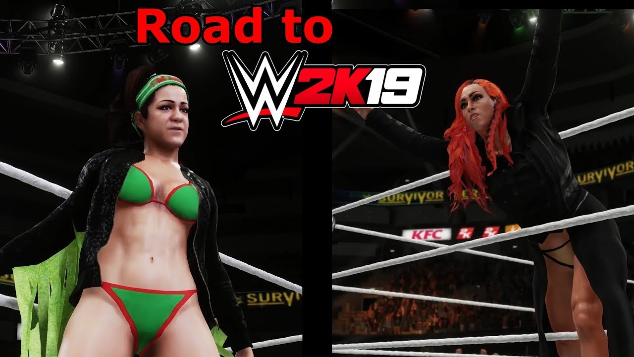 Bayley Vs Becky Lynch | Road to WWE 2K19 | #12 | WWE 2K18 MatchesMy Patreon...