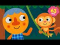 Walking in the jungle  more  kids songs  noodle  pals