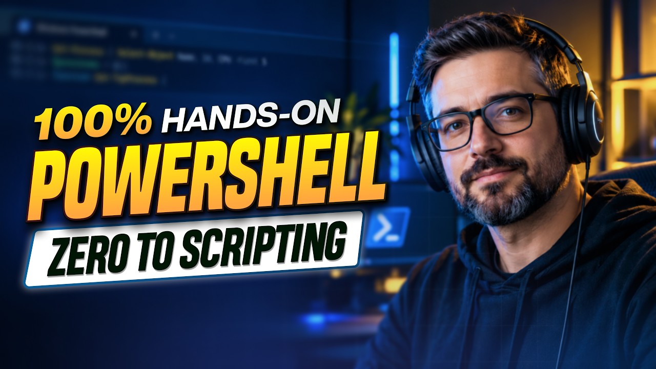 Windows PowerShell Tutorial for Beginners - Full Course (Part 1) - YouTube