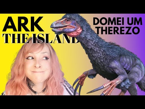 Procurei um Spino e domei um therezino - Ark The Island