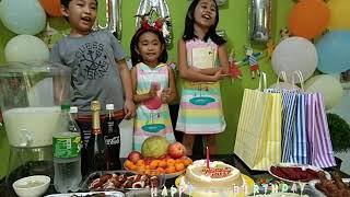 Jaci's 5th birthday celebration 😍😍😍