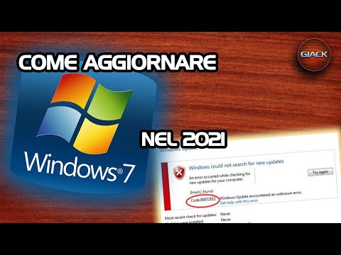 COME AGGIORNARE WINDOWS
