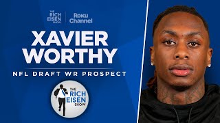 Texas WR Xavier Worthy Talks Combine Record 40-Yard Dash & More with Rich Eisen | Full Interview