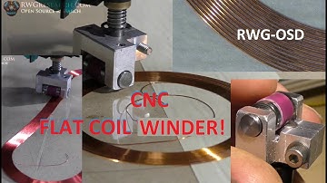 I Built A CNC Flat Coil Winder! Bifilar, Single, Complex Geometry, Sweet! RWG-OSD 3D Printer Hacking