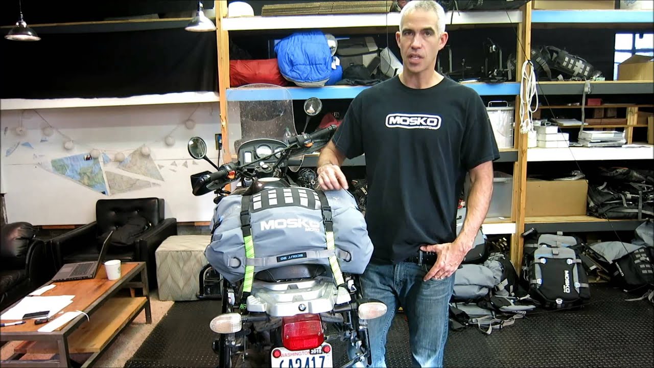 Mosko Moto - Scout 30L Duffle - YouTube