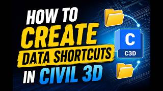How to Create Data Shortcuts in Civil 3D | Civil 3D Data Shortcut Tutorial