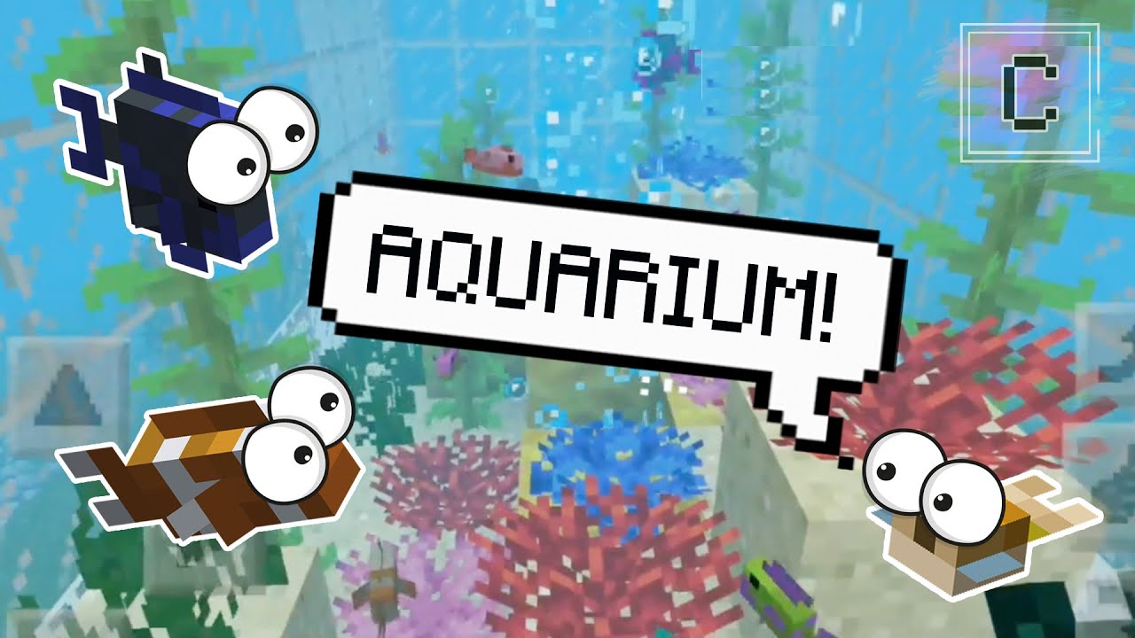 MINECRAFT Simple Aquarium : Tropical Fish Tank (Update ...