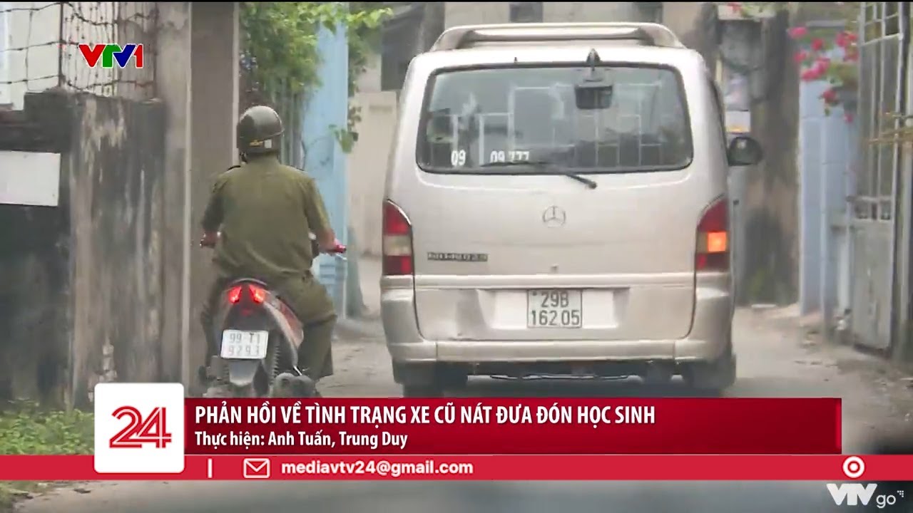 Phản hồi về tình trạng xe cũ nát đưa đón học sinh | VTV24