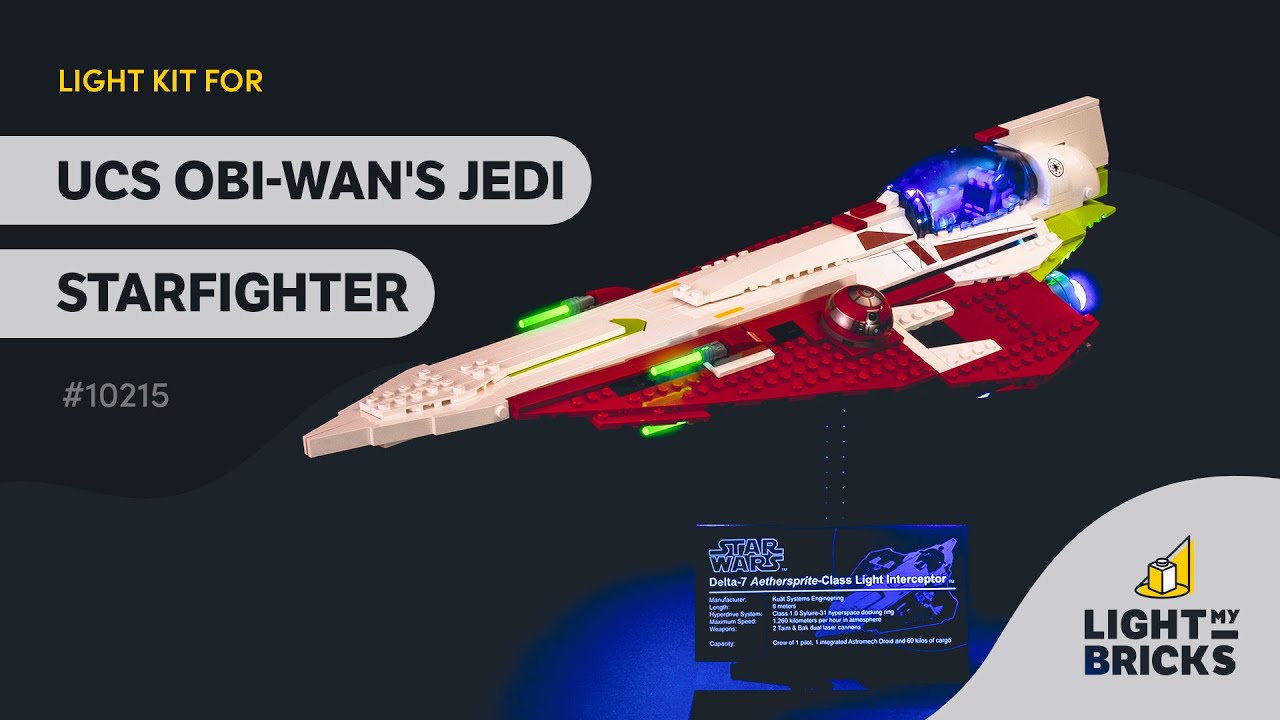 Obi-Wan's Jedi Starfighter - LEGO Star Wars 10215