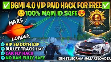 BGMI HACK 4.0 | BGMI 4.0 MOD APK | BGMI ESP HACK | BGMI NEW HACK TODAY | HOW TO HACK BGMI HACK