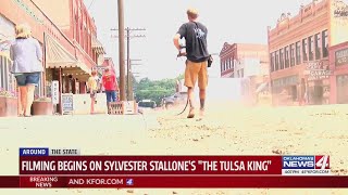 Film icon Sylvester Stallone filming series in Tulsa