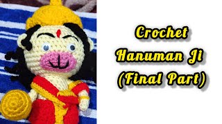 Crochet Toys, Crosiya Toys, Crochet Hanuman Ji, Crosiya Hanuman Ji (PART3)