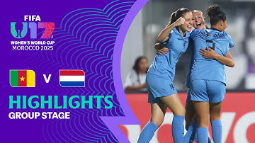 Cameroon vs Netherlands Highlights | FIFA U-17 Women
