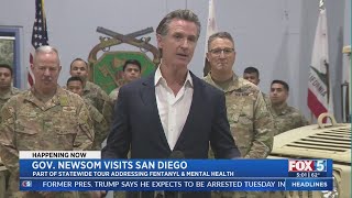 Gov. Newsom Visits San Diego