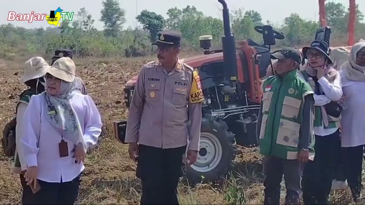 PERSIAPAN TANAM JAGUNG POLSEK BANJARBARU UTARA