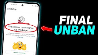 Whatsapp Ban New Solution 2026 This Account Can No Longer Use Whatsapp Problem New Solution 2025