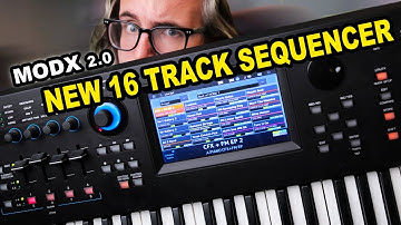 Yamaha MODX 2.0 Update — How to get started with the new sequencer