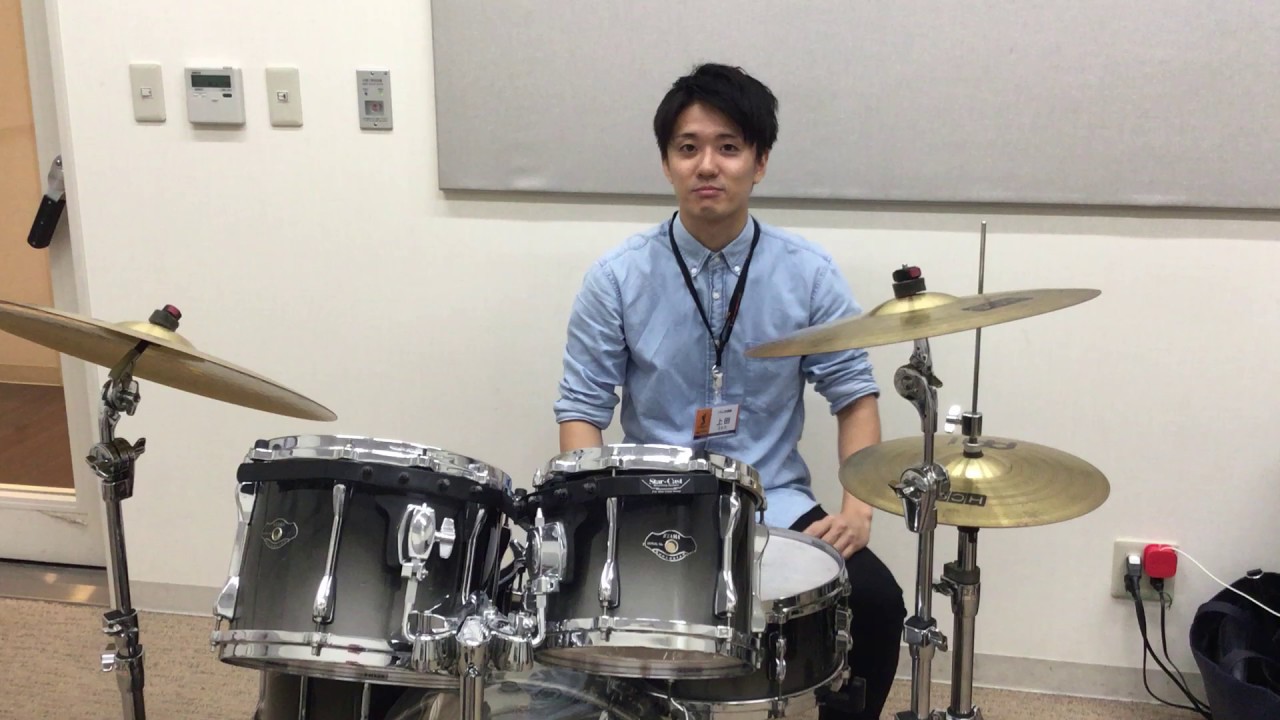 ドラム教室講師紹介 上田 樹 イオンレイクタウン店 店舗情報 島村楽器