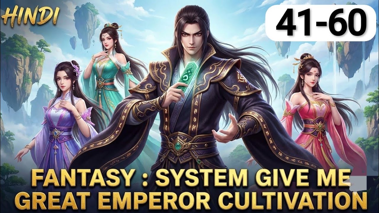Episode 41-60 Fantasy : System Give Me Great Emperor Cultivation || in Hindi Novel #audiobook