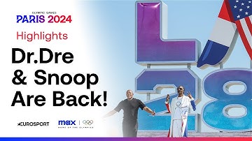Snoop Dogg & Dr.Dre perform TOGETHER at the Paris Olympics Closing Ceremony 🤩 | #Paris2024