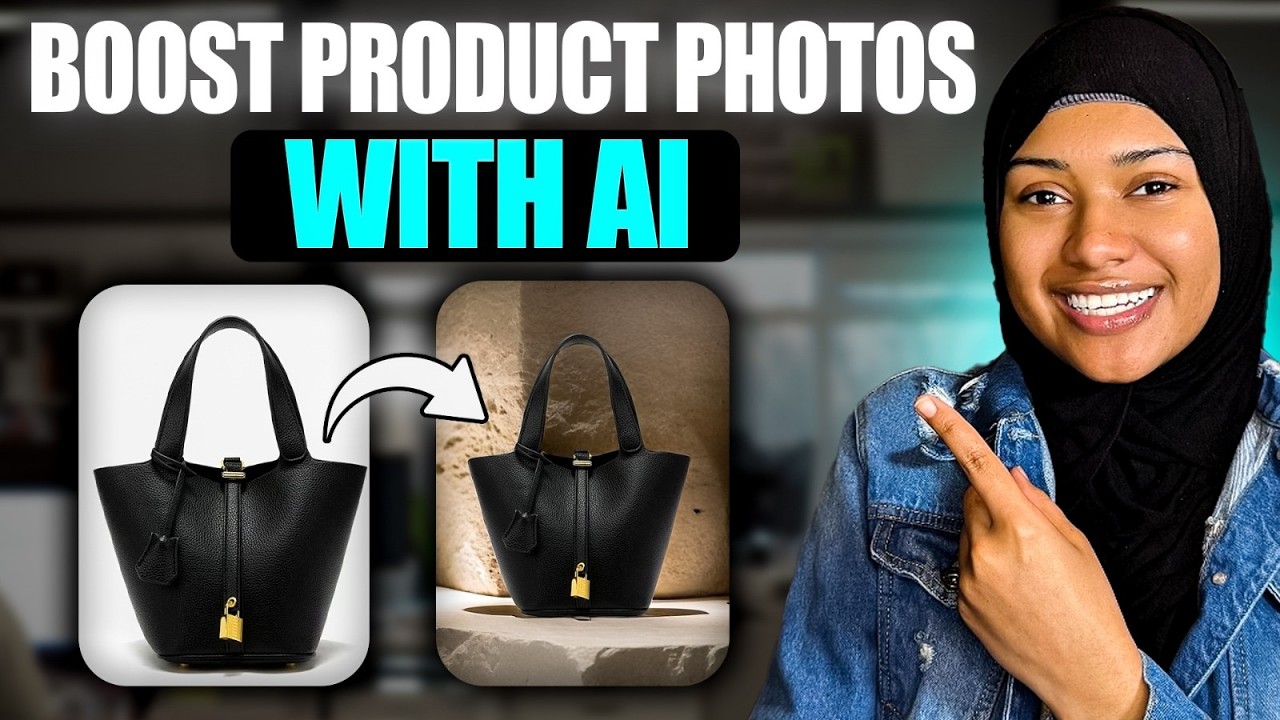 Use AI To Make Better Product Photos For your small business | X-Design