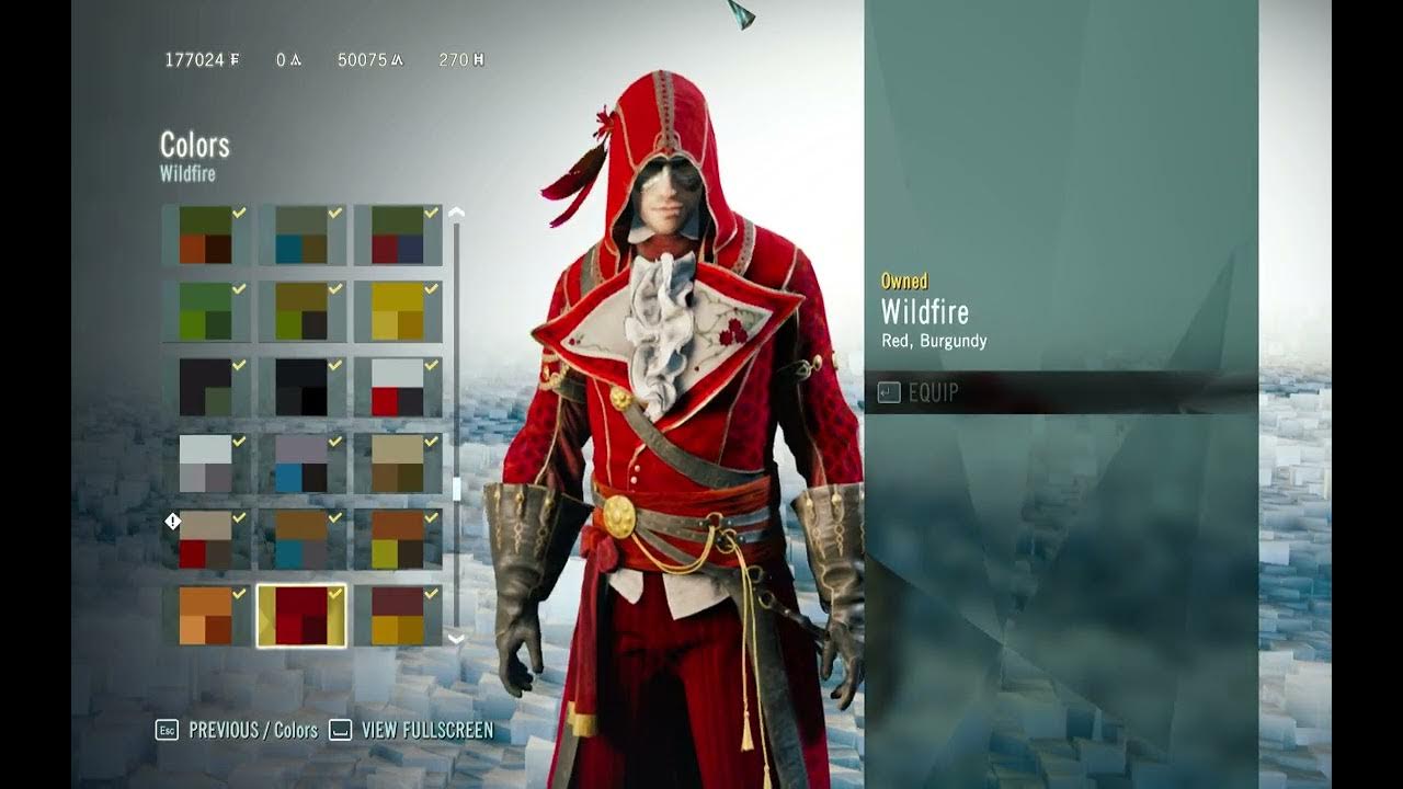 Assassin's Creed® Unity All Legendary Equipment Sets & All Outfits