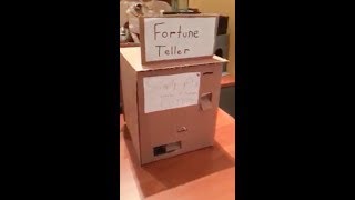 Cardboard Fortune Teller + explained mechanism