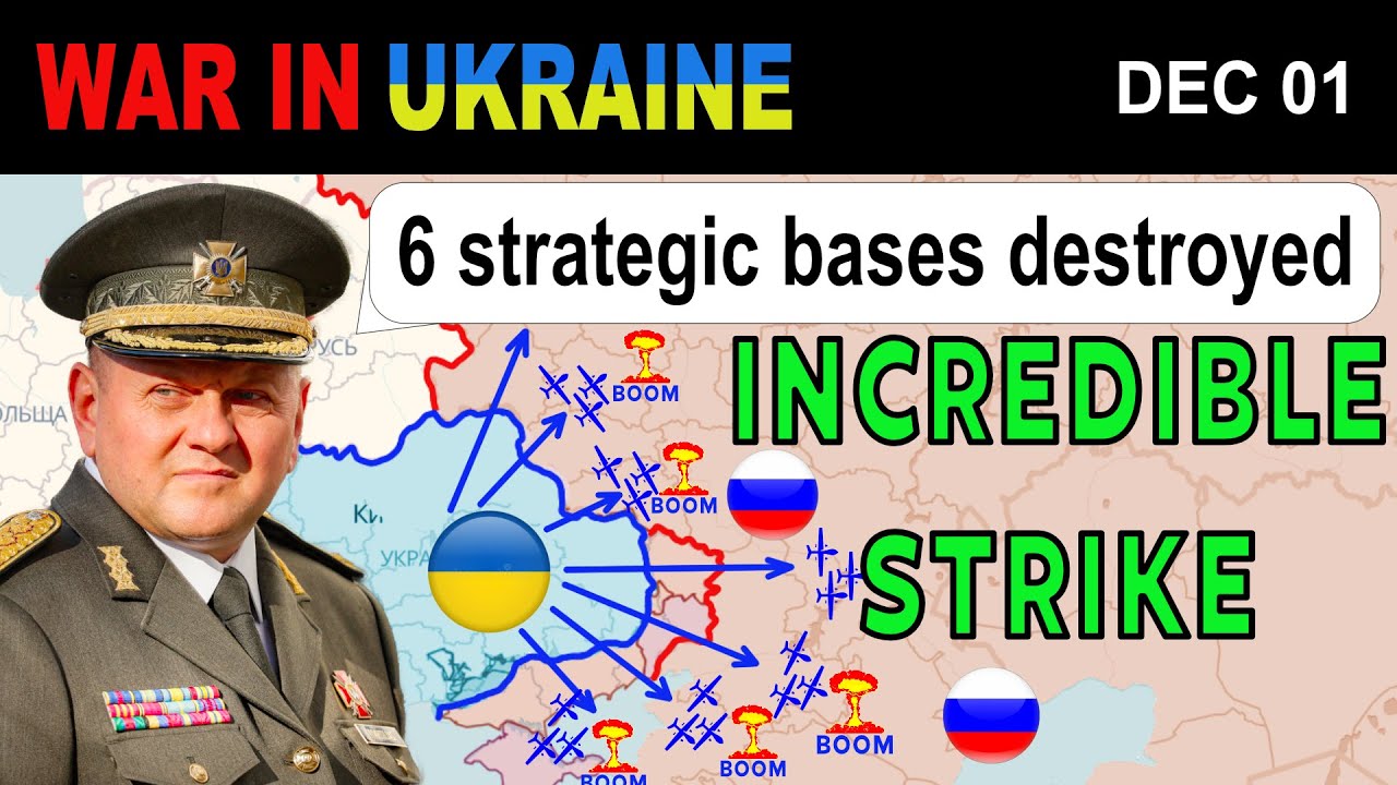 01 Dec: HUGE SUCCESS! RUSSIAN BASES DECIMATED. LOGISTICS CRIPPLED. | War in Ukraine Explained