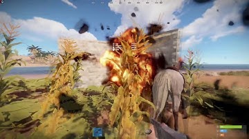 Rust - Moose Main naked raid 1 hour in