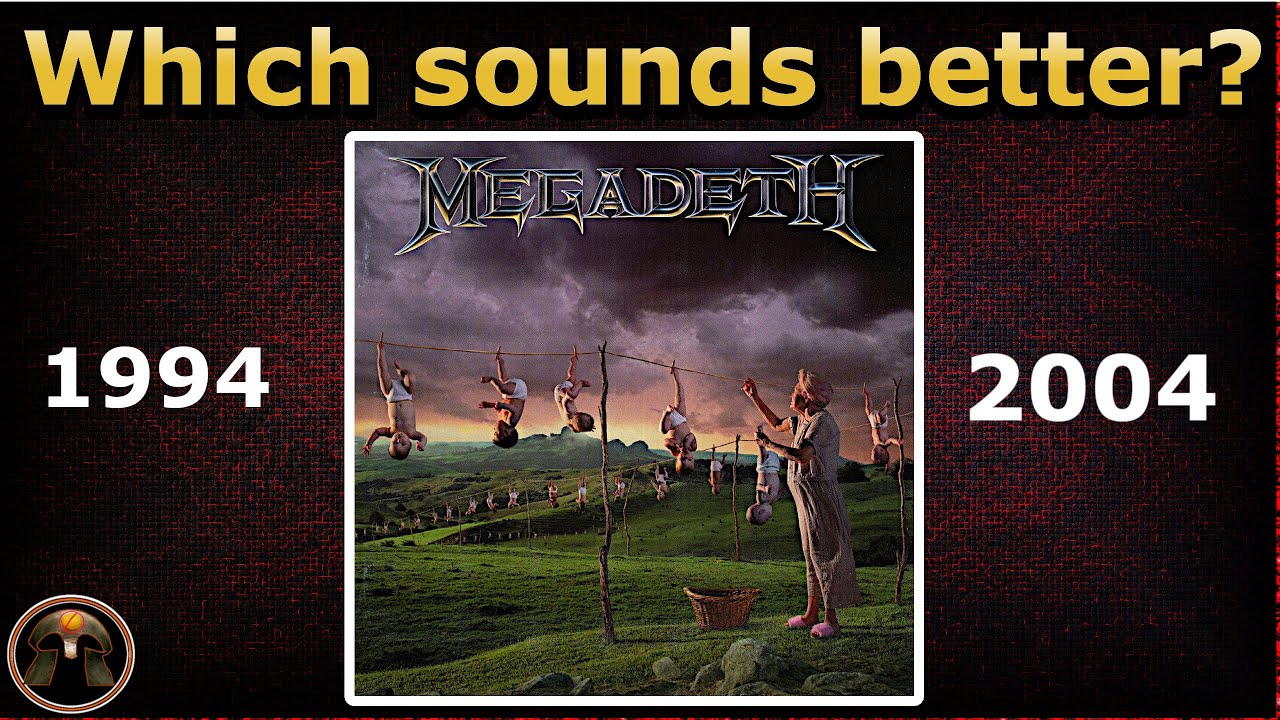 MEGADETH (original vs. remix) Youthanasia メガデス - YouTube