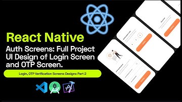 React Native Phone Number Login with OTP Verification: UI Design (Part 2)  Authentication | React UI