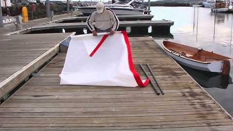 Setting up the PT11 for sailing