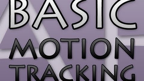 Basic Motion Tracking | After Effects CS5 Tutorial | HD