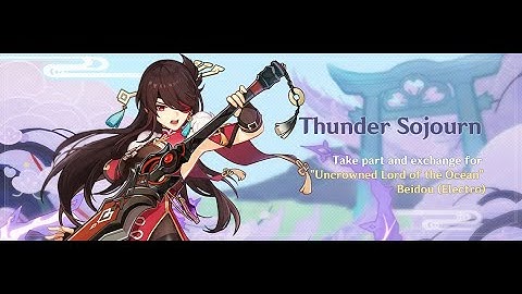 Genshin Impact -Thunder Sojourn (Bolt Blitz)  Event