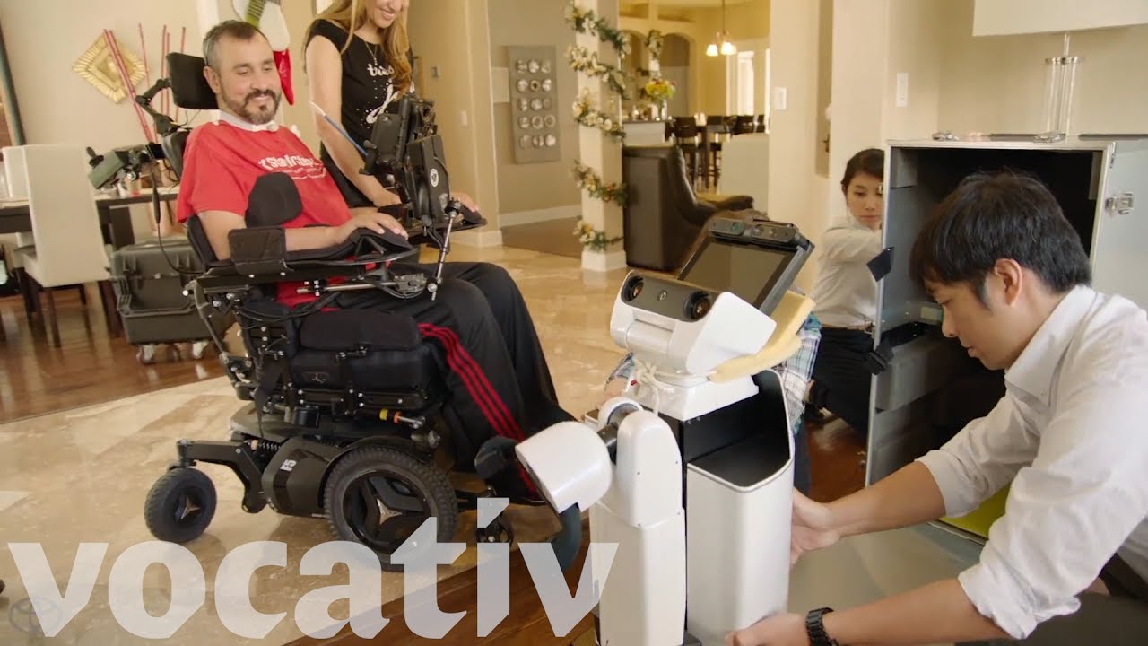 A Toyota Experimental Robot Is Helping A Paralyzed Veteran Live