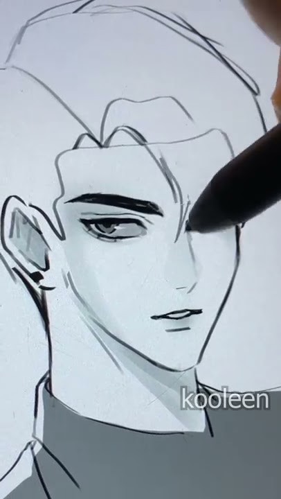 Pin by Krist md on sangwoo  Boy hair drawing, Anime hair, Hair sketch